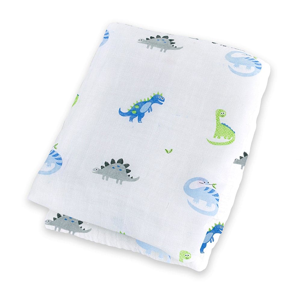 Classic Muslin Blanket XL | Dino | Lulujo