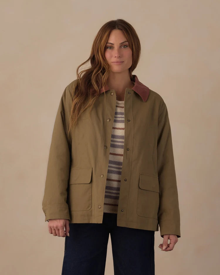 Women's Alder Jacket | Olive | Rylee & Cru