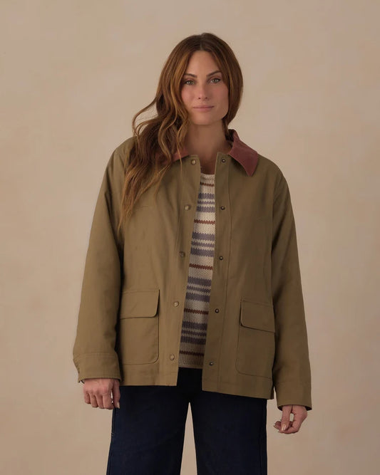 Women's Alder Jacket | Olive | Rylee & Cru