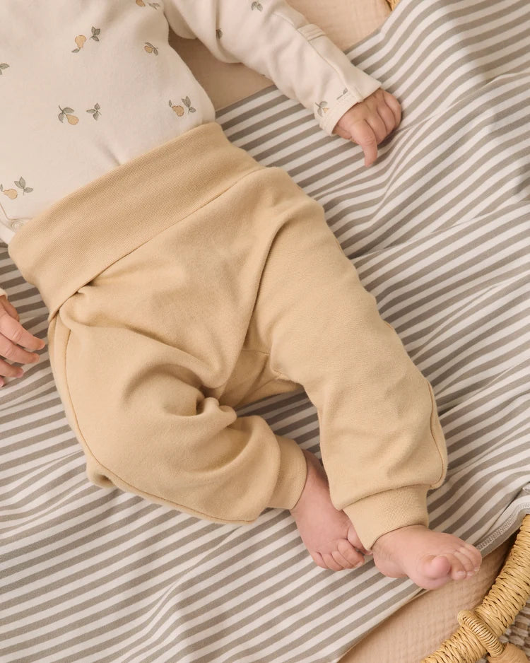 Side Snap Bodysuit & Pant Set | Pear | Quincy Mae