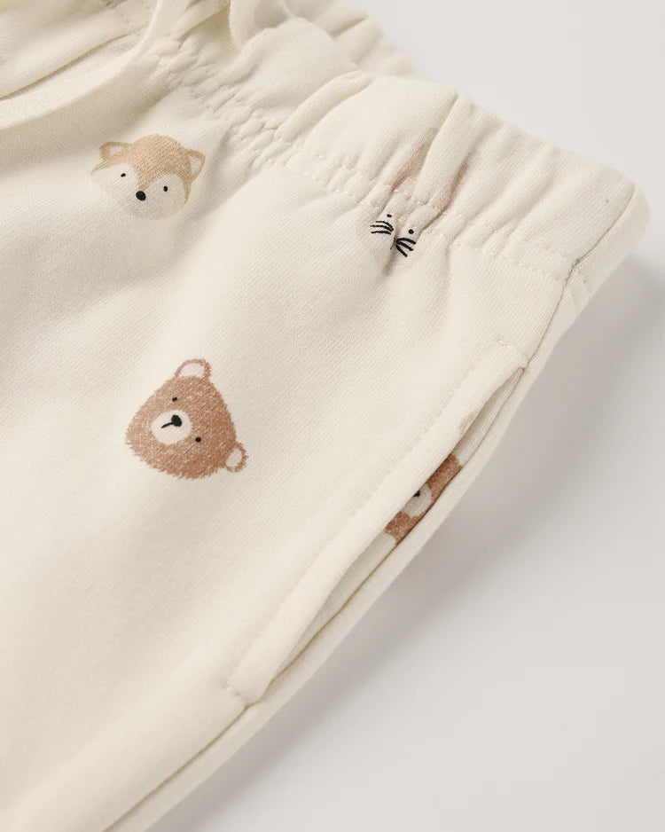 Relaxed Fleece Sweatsuit Set | Critters | Quincy Mae