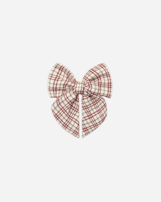 Bow | Christmas Plaid | Quincy Mae