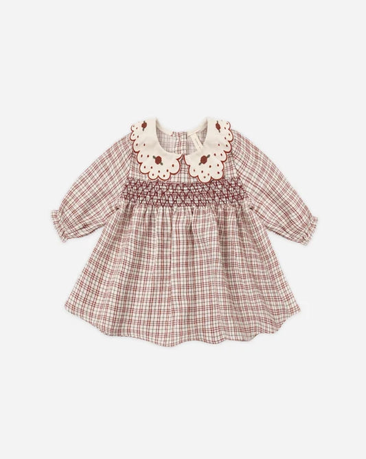 Callie Dress | Christmas Plaid | Quincy Mae