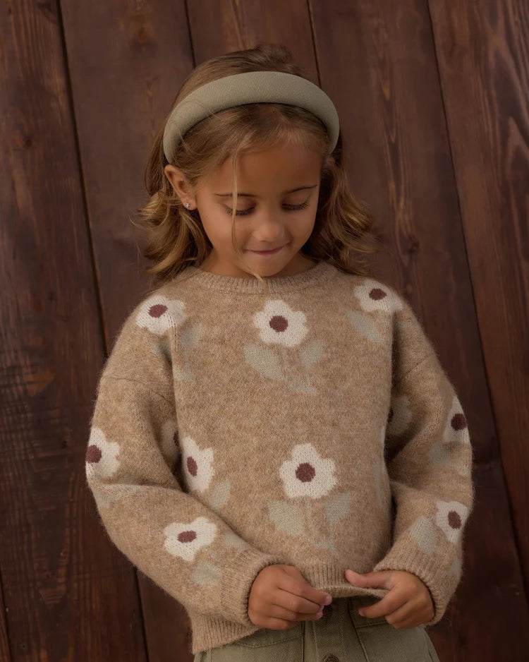Aspen Sweater | Fawn Flower | Rylee & Cru