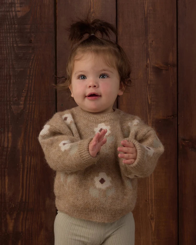 Aspen Sweater | Fawn Flower | Rylee & Cru