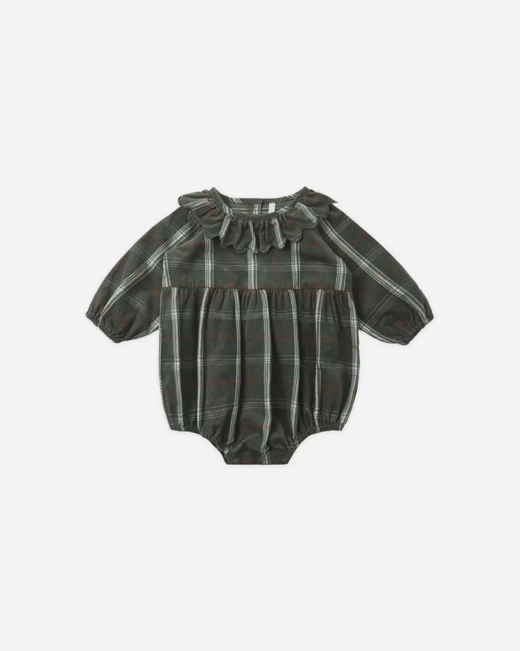 Freya Romper | Holiday Plaid | Rylee & Cru