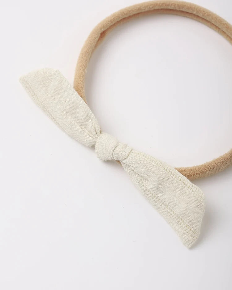 Little Knot Headband | Natural | Quincy Mae