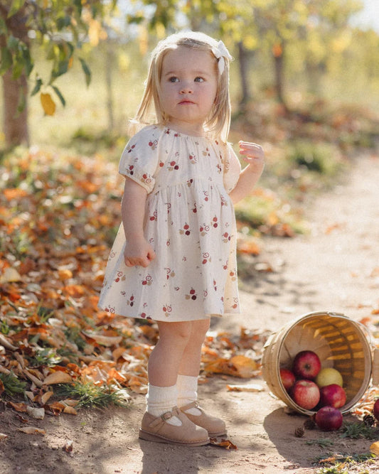 Bella Dress | Apples | Quincy Mae