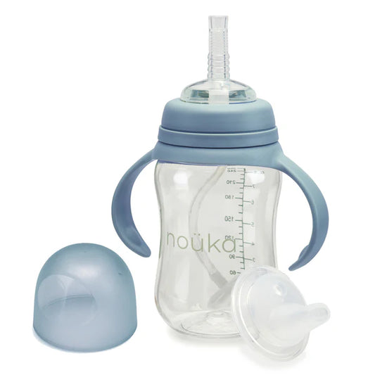 Transitional Sippy/Weighted Straw Cup | noüka | Wave