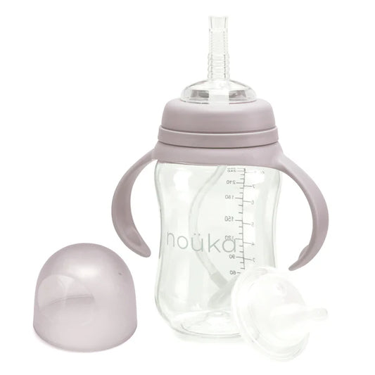 Transitional Sippy/Weighted Straw Cup | noüka | Bloom