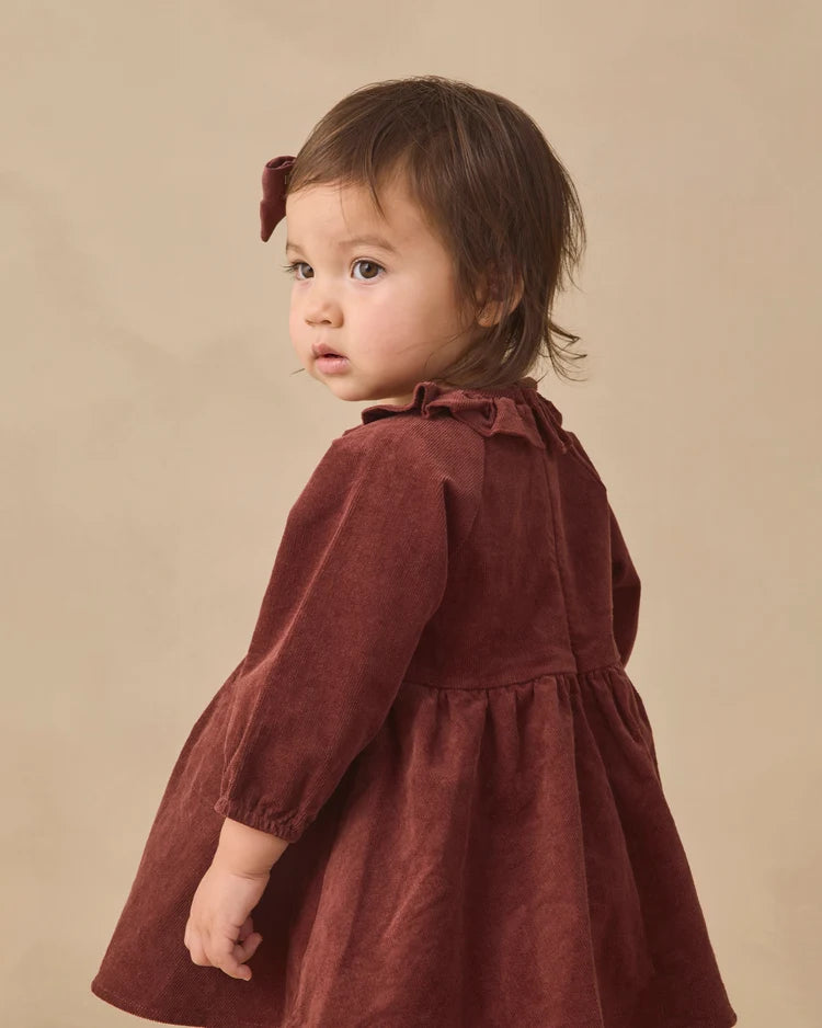Simone Dress | Black Cherry | Quincy Mae