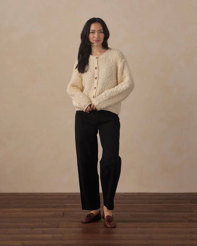 Women's Barrel Denim | Black | Rylee & Cru