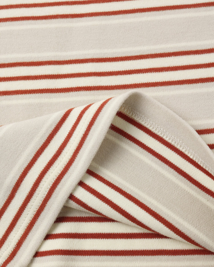 Organic Long Sleeve Pajama Set | Holiday Stripe | Rylee & Cru