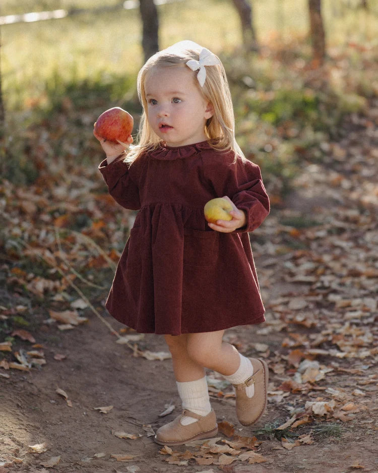 Simone Dress | Black Cherry | Quincy Mae