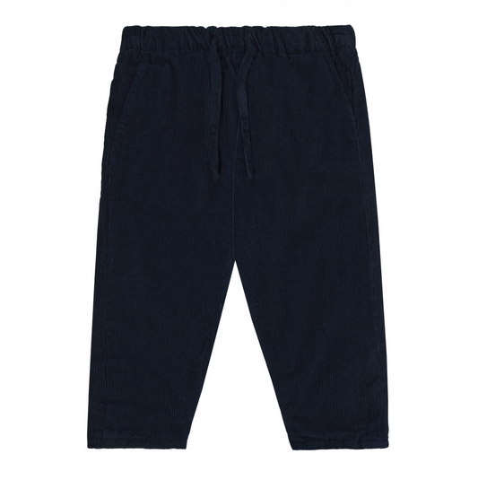 Corduroy Pants (with Lining) | Navy Blue | Minymo
