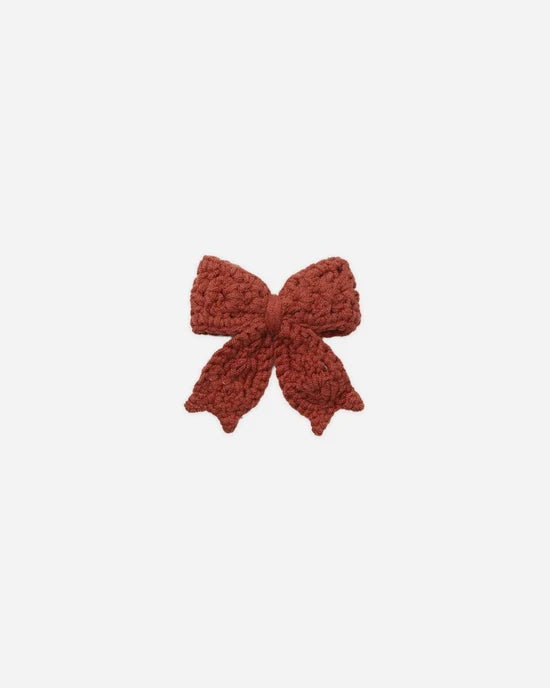 Crochet Bow | Redwood | Quincy Mae