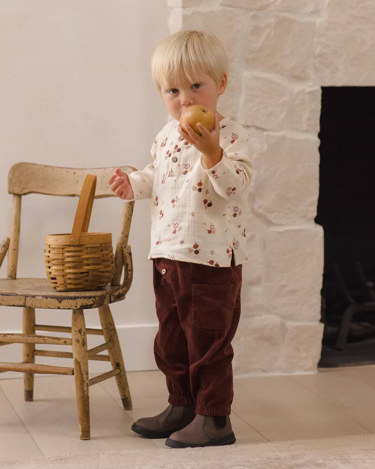 Zion Shirt | Apples | Quincy Mae