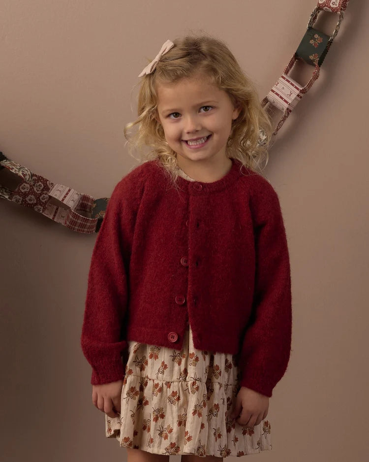 Fuzzy Cardigan | Ruby | Rylee & Cru