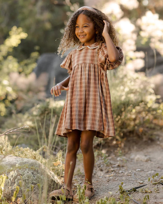 Heidi Dress | Autumn Plaid | Rylee & Cru