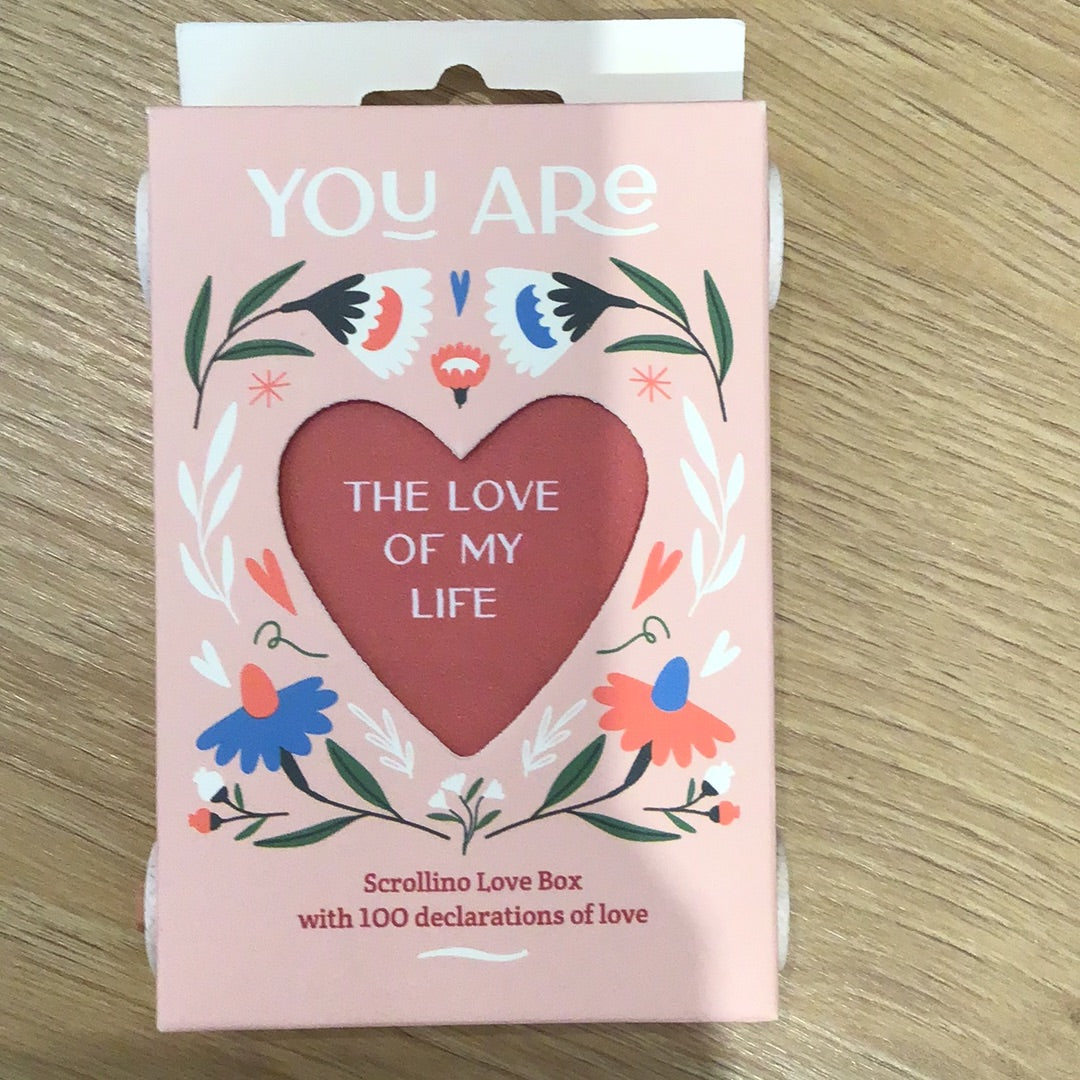 You Are… - Scrollino Love Box