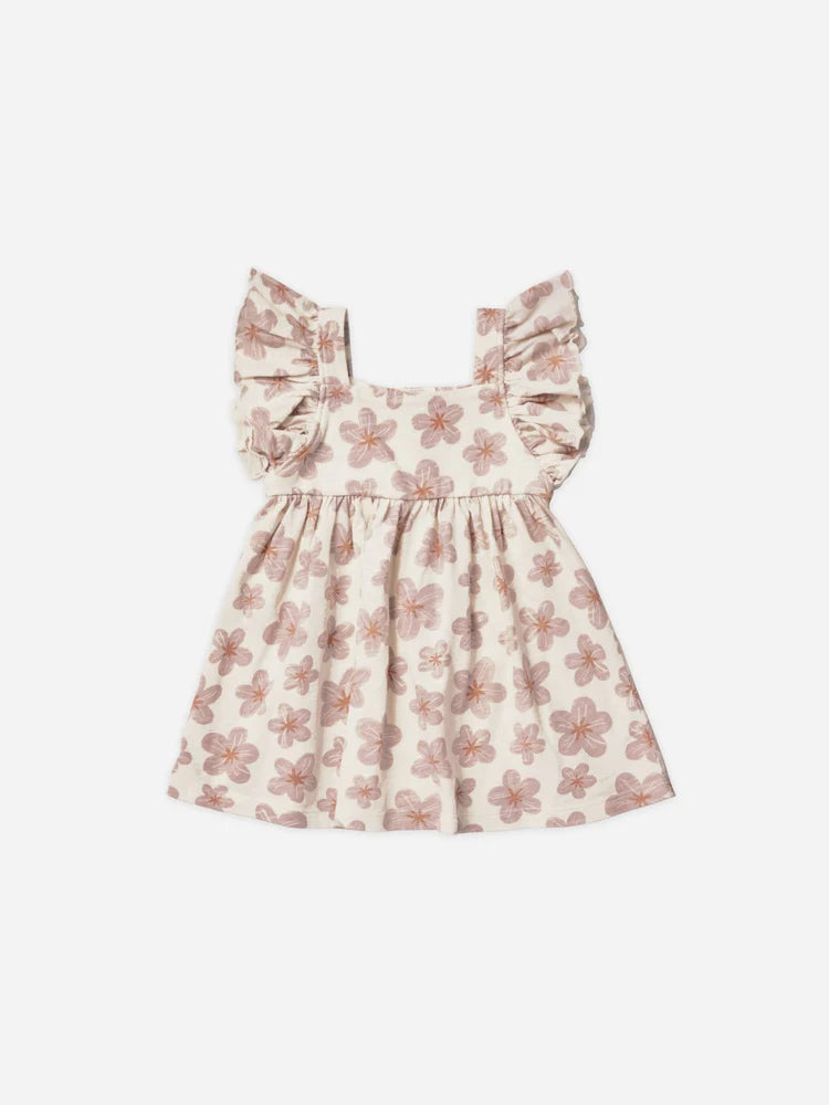 Mariposa Dress | Hibiscus | Rylee & Cru