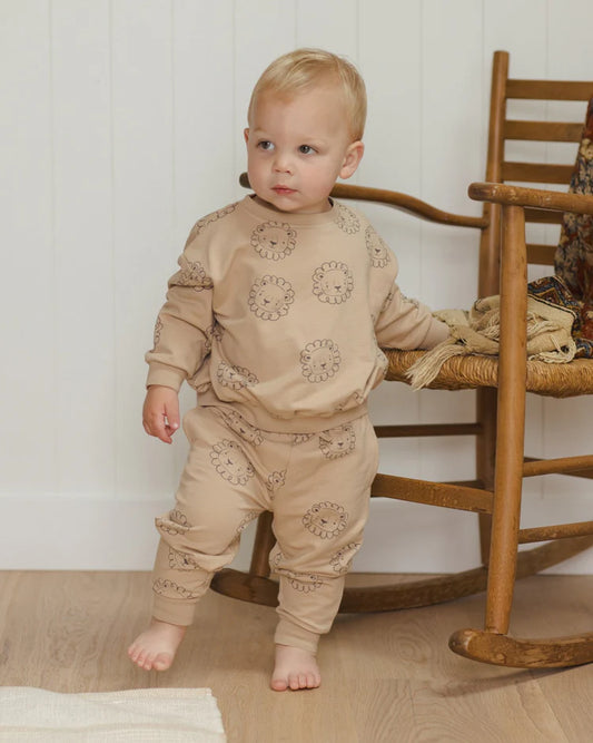 Relaxed Fleece Sweatshirt | Lions | Quincy Mae