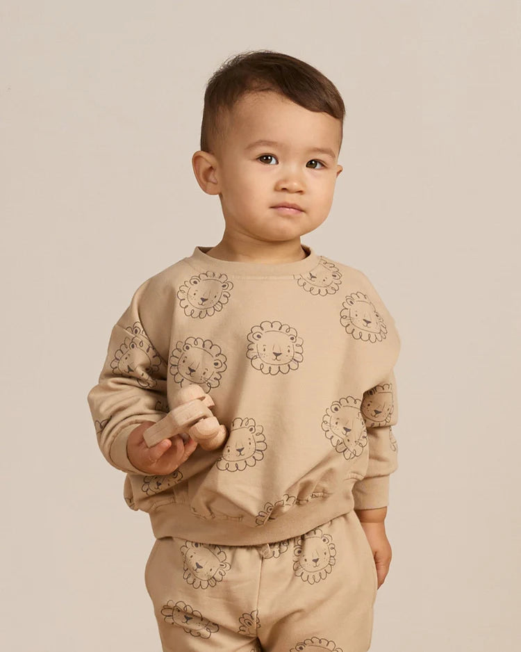 Relaxed Fleece Sweatshirt | Lions | Quincy Mae