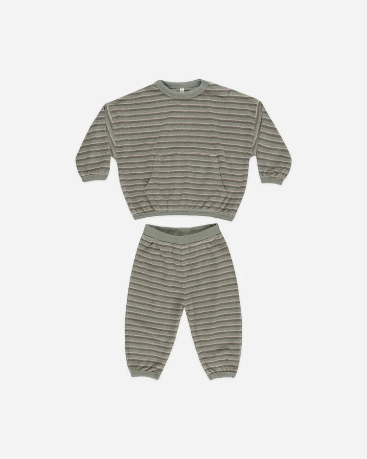 Relaxed Set | Retro Stripe | Rylee & Cru