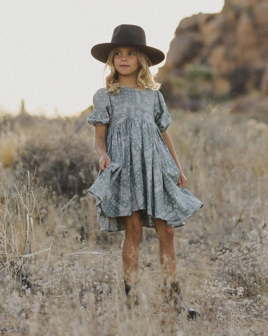 Rose Dress | Laurel Bandana | Rylee & Cru