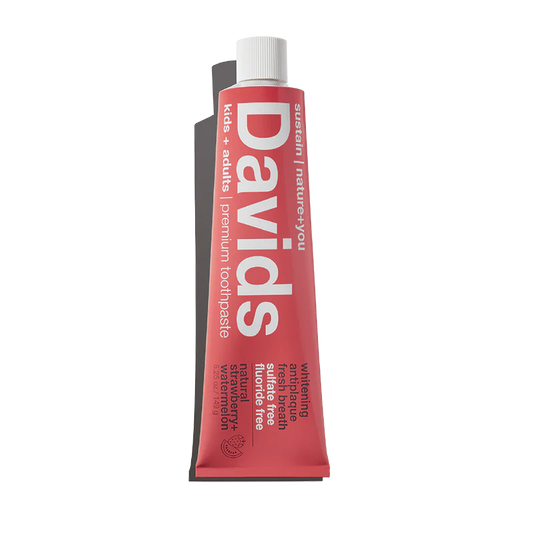 Davids Toothpaste - Kids - Natural Strawberry and Watermelon