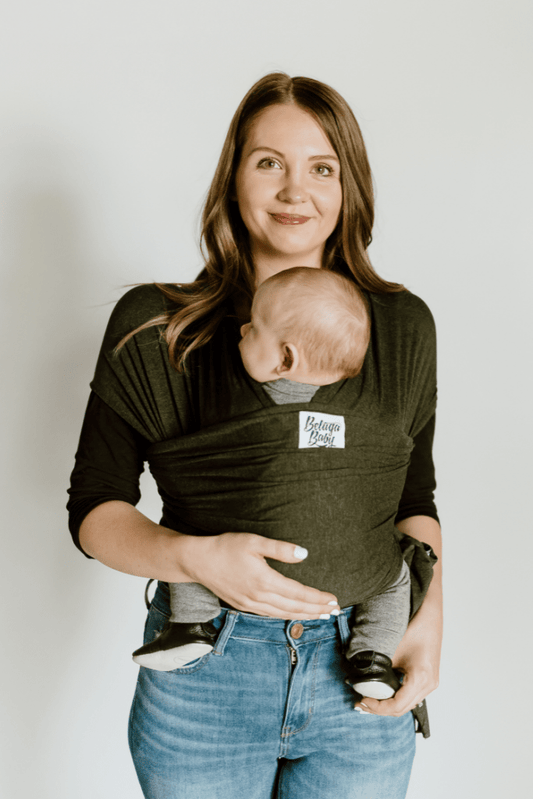 The Jessica Beluga Wrap - Heather Green