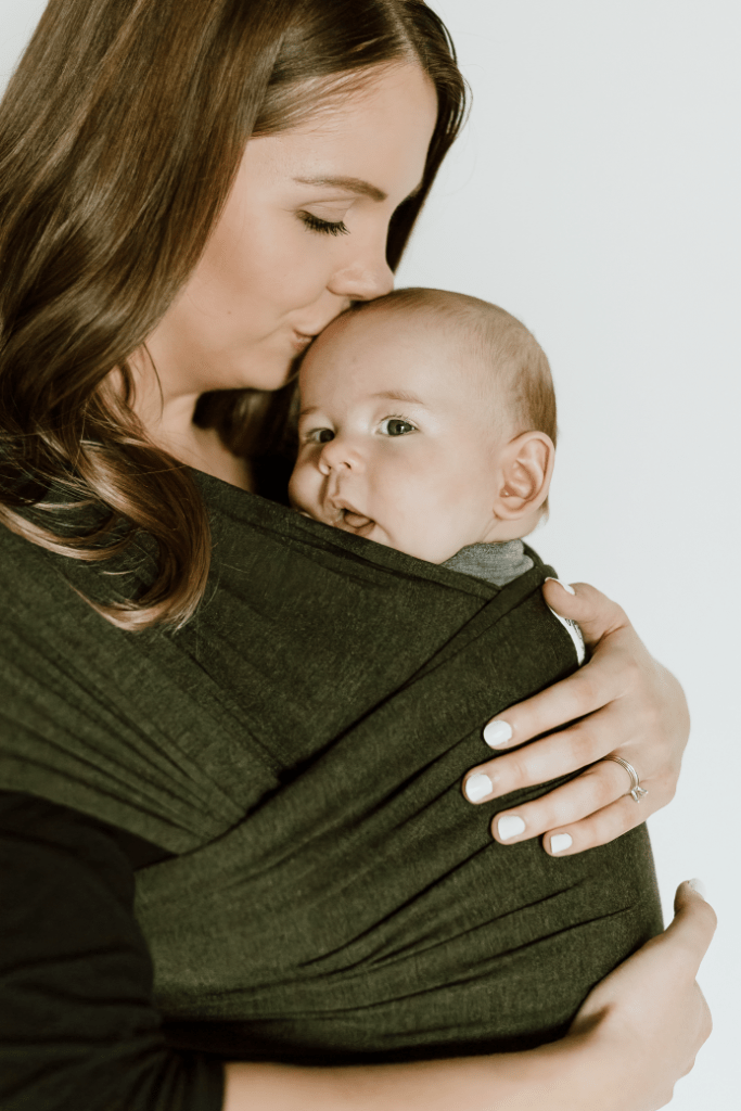 The Jessica Beluga Wrap - Heather Green