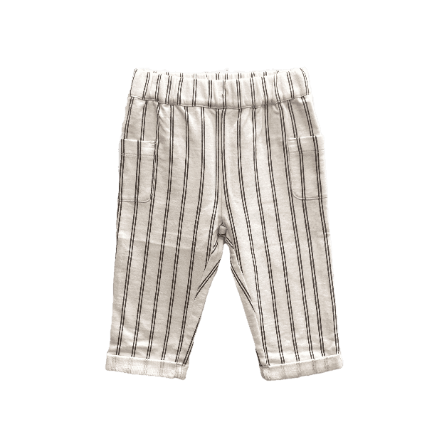 Pocket Jogger | Rise Little Earthlings | Cream Stripe