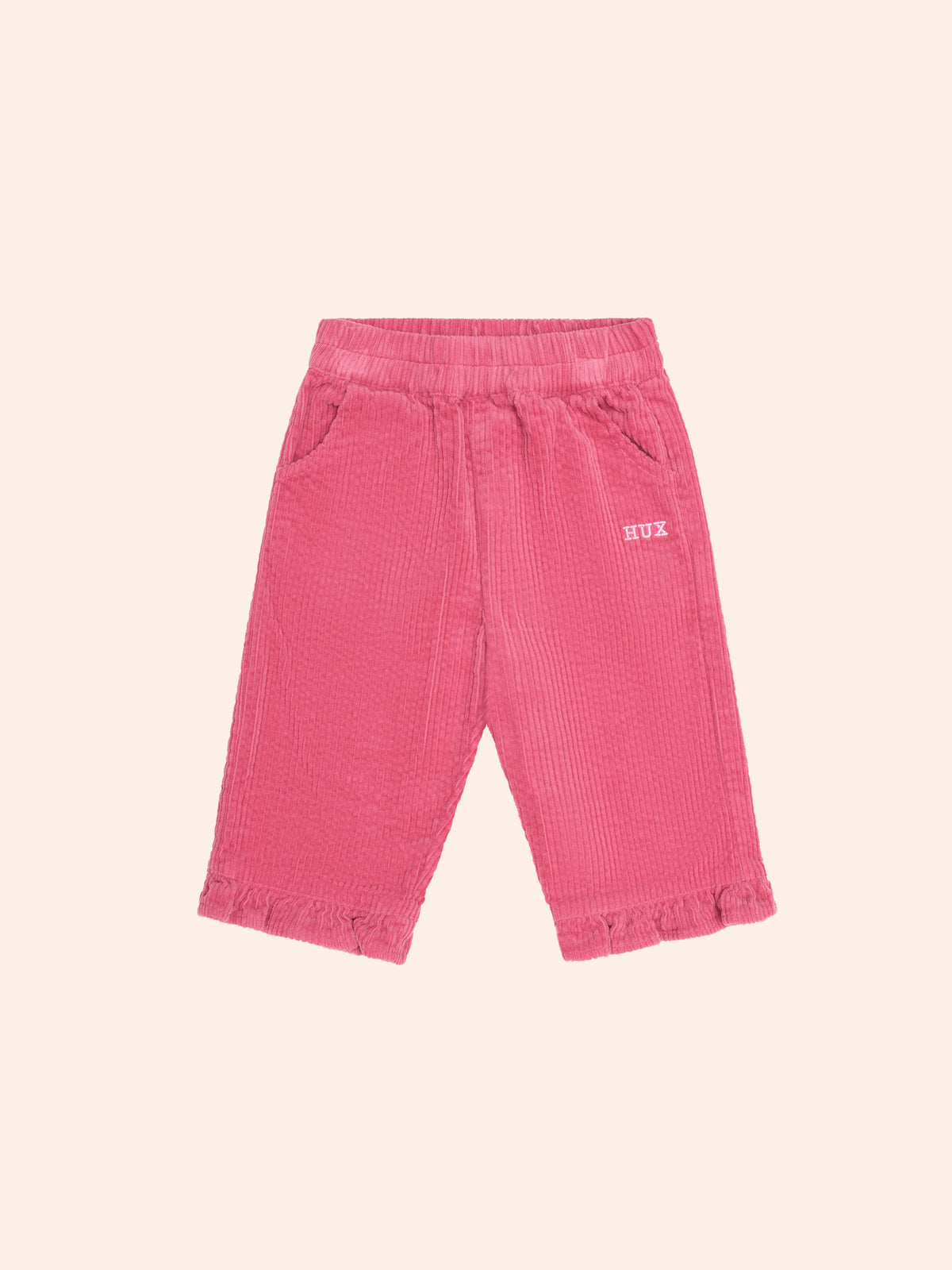 Corduroy Frill Pant | Berry | Hux Baby