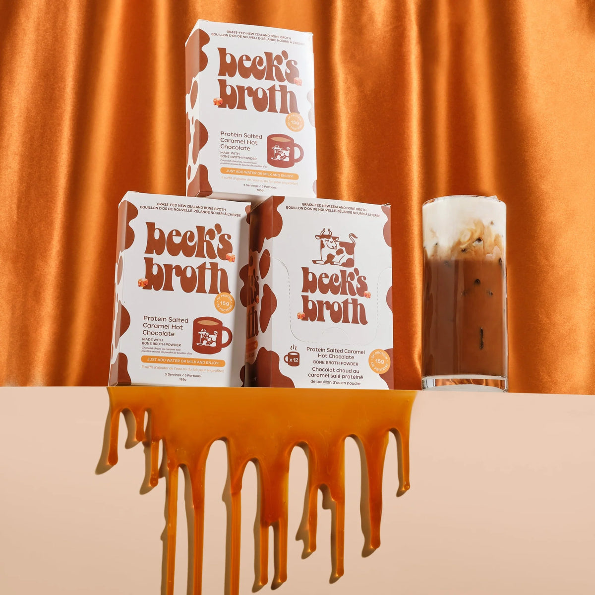 Beck's Broth - Salted Caramel Hot Chocolate