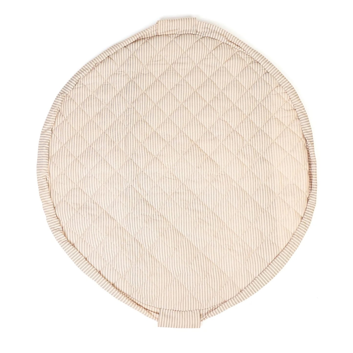Organic Soft Babymat & Bag | Blue Stripes | play&go