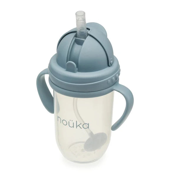 Non-Spill Weighted Straw Cup 9 oz | noüka | Wave