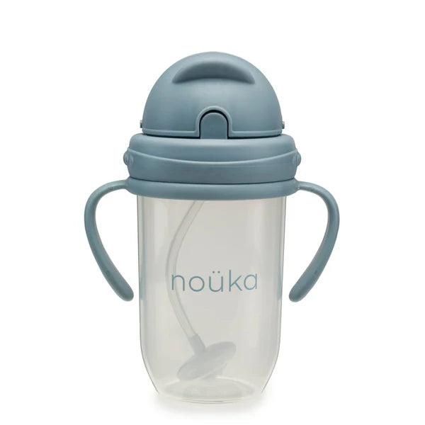 Non-Spill Weighted Straw Cup 9 oz | noüka | Wave