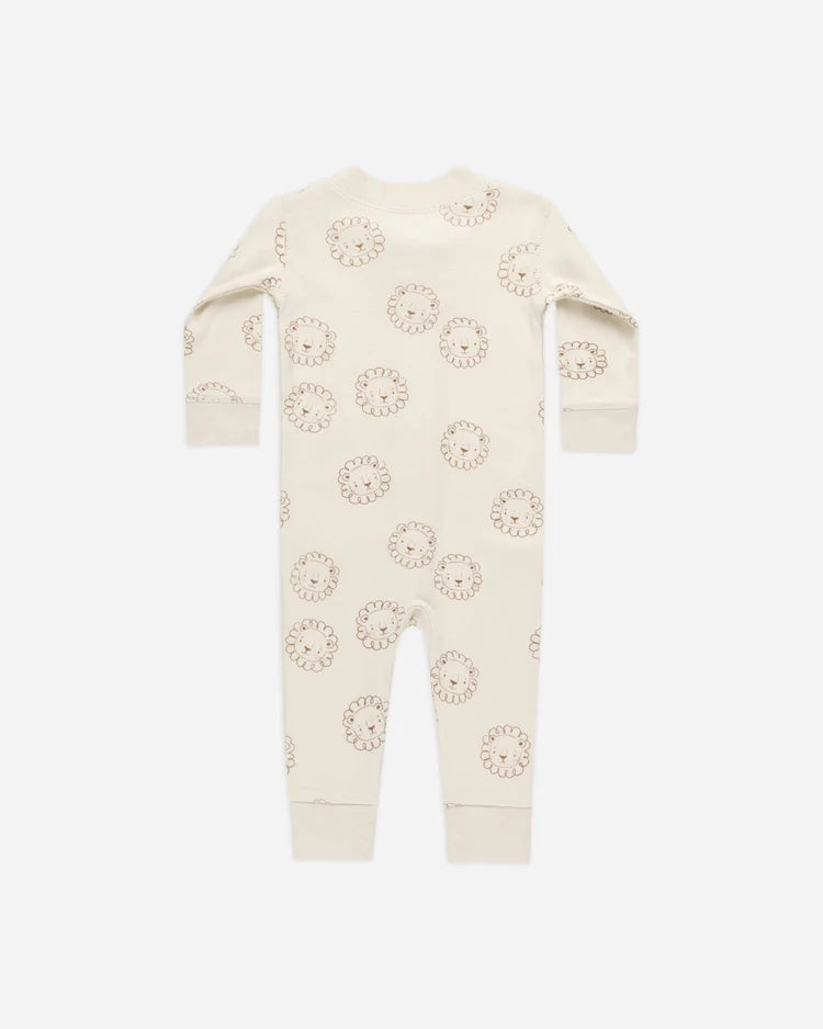 Zip Long Sleeve Sleeper | Lions | Quincy Mae