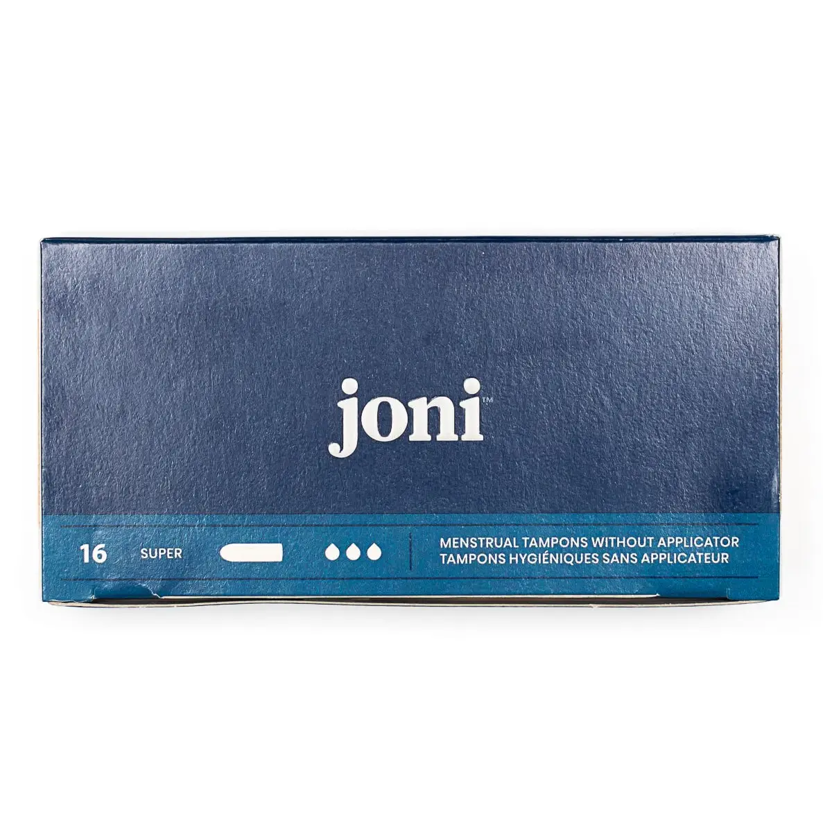 Super Organic Cotton Non-Applicator Tampons | Joni