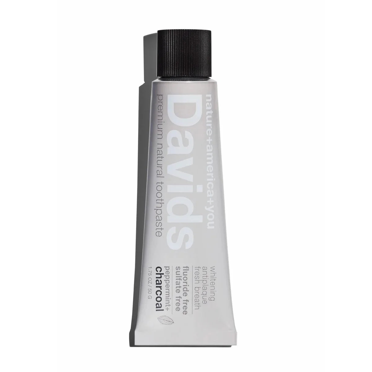 Davids Toothpaste - Peppermint + Charcoal